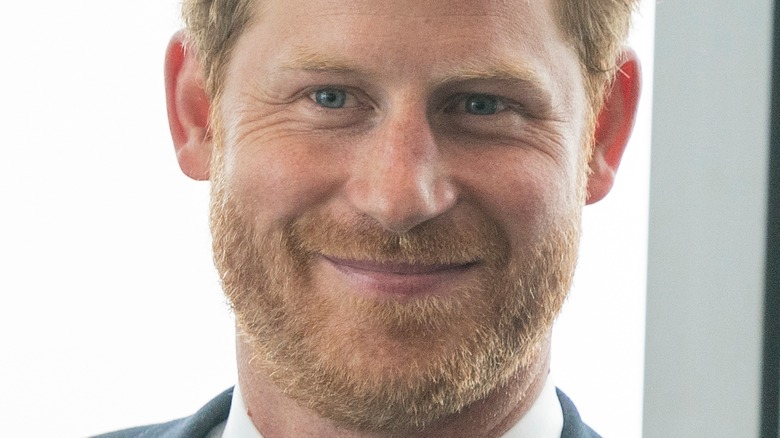 Prince Harry smiling 