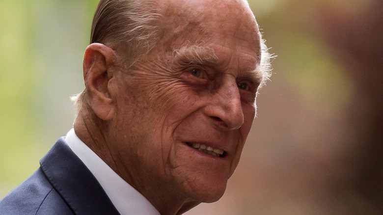 Prince Philip smiling 