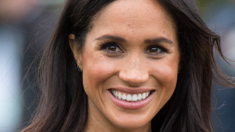 Meghan Markle smiling