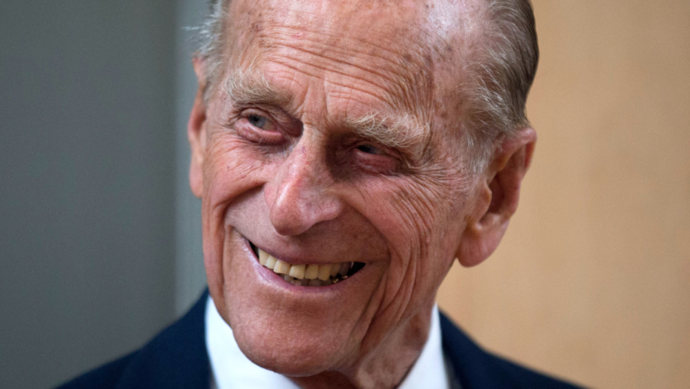 Prince Philip smiling