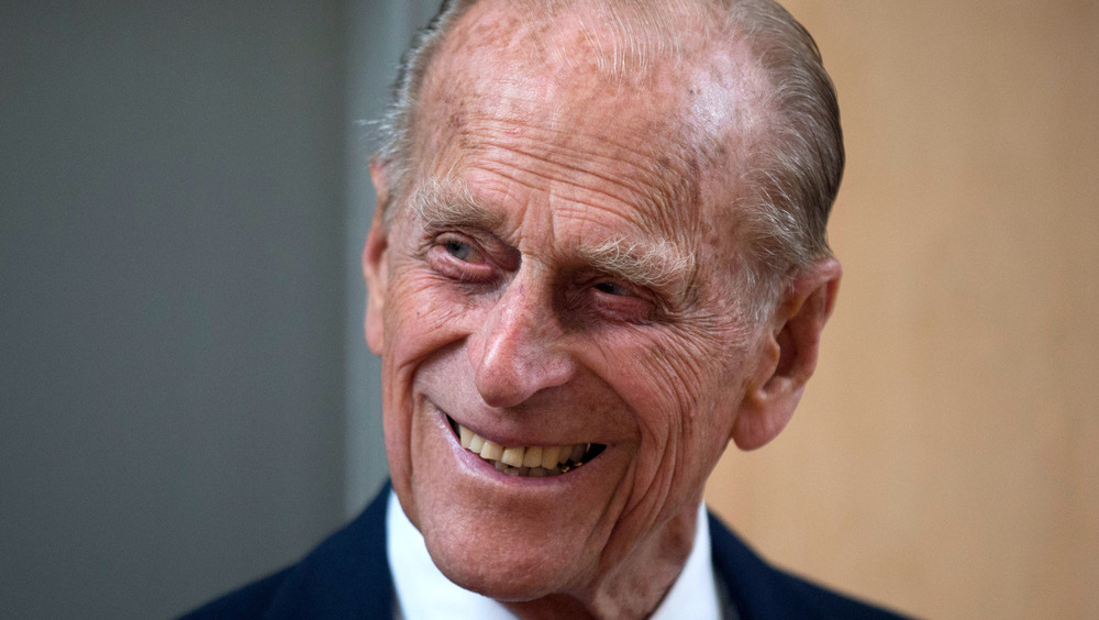 Prince Philip smiling