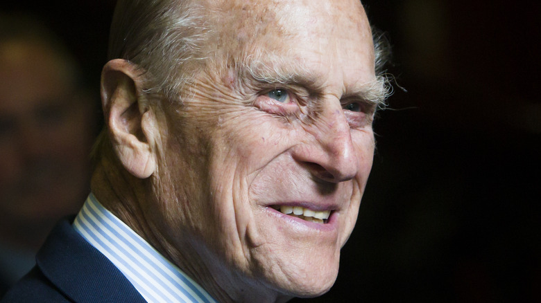 Prince Philip smiling 