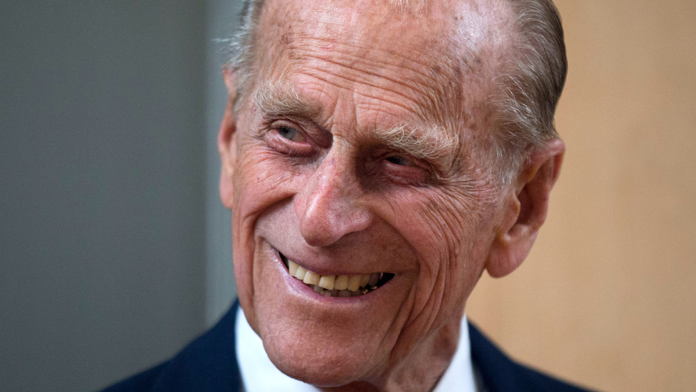 Prince Philip smiling