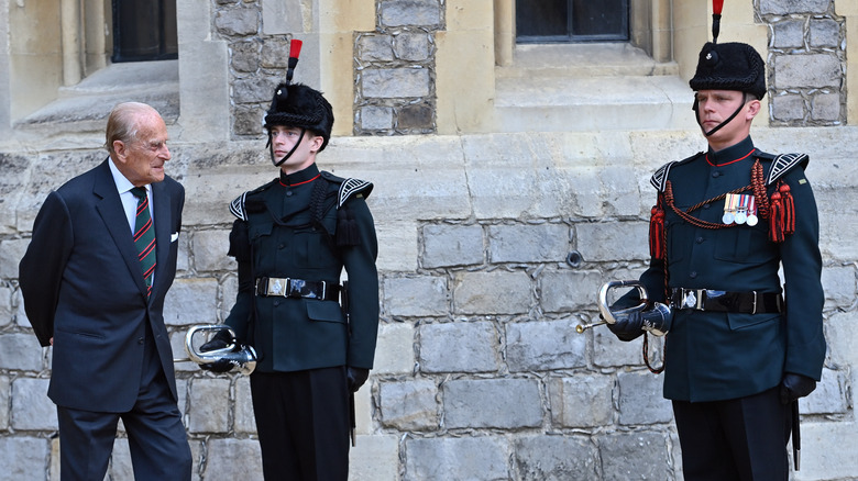 Philip with some soldiers