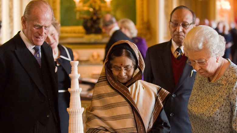 Philip and the Indian president