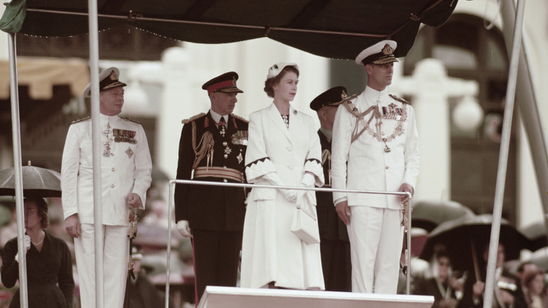 Elizabeth and Philip in Australia
