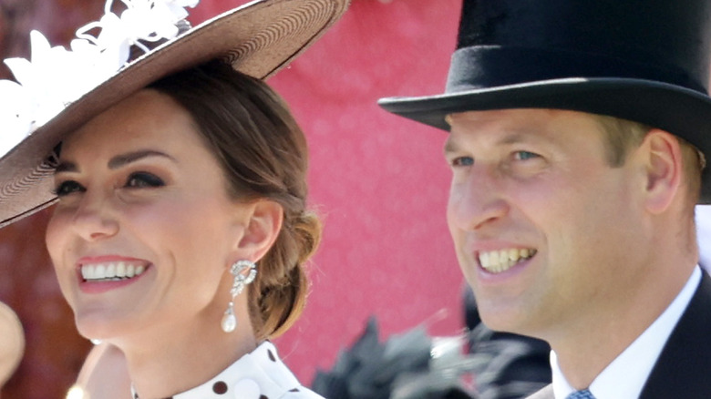 Kate Middleton and Prince William smiling