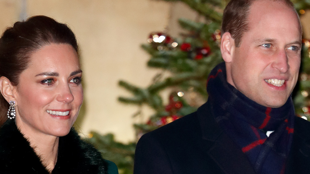 Kate Middleton smiling and Prince William smiling