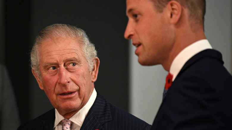 Prince William and King Charles III 