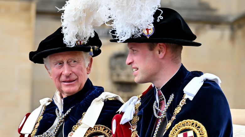 King Charles and Prince William 