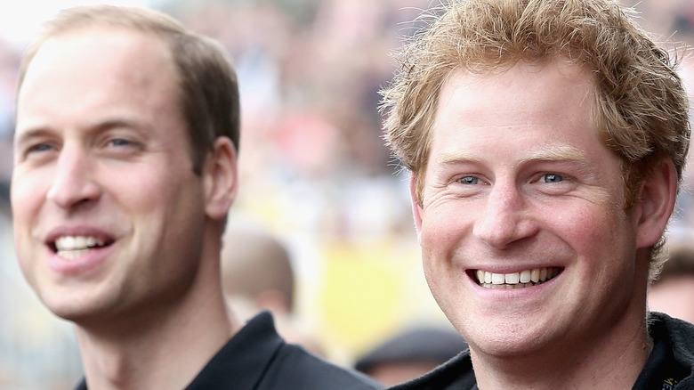 Prince William and Prince Harry together 