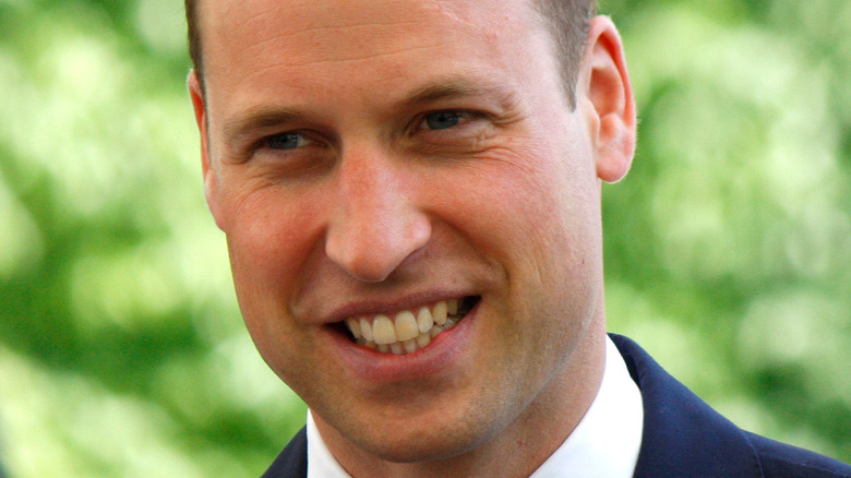 Prince William smiling