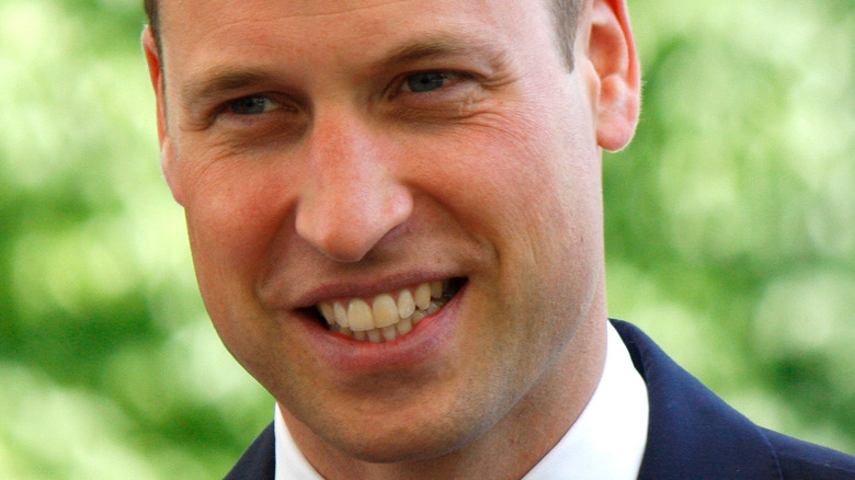 Prince William smiling