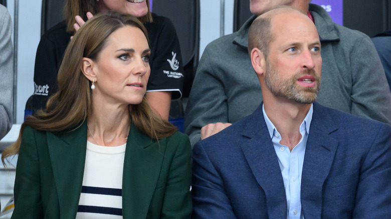 Catherine, Princess of Wales and William, Prince of Wales at the Commonwealth Games