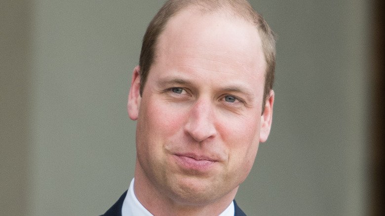 Prince William smiling