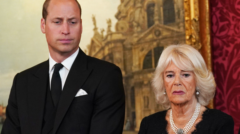 Prince William and Camilla Parker Bowles