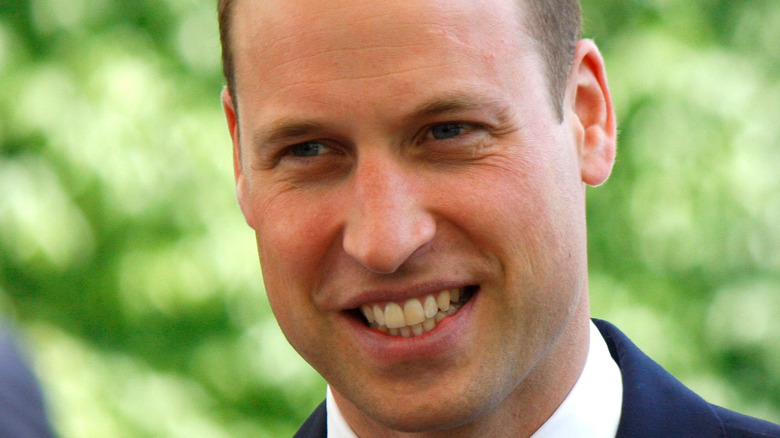 Prince William smiling