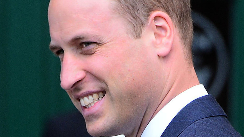 Prince William smiling