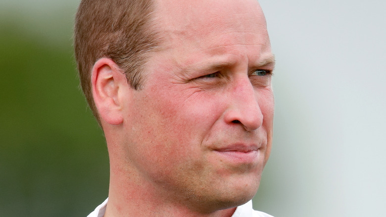 Prince William at polo event.