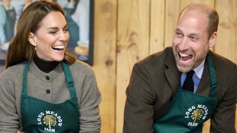 Kate Middleton and Prince William bake treats at Long Meadow Cider in Craigavon, Northern Ireland (2025)