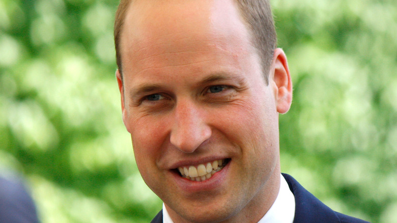 Prince William smiling