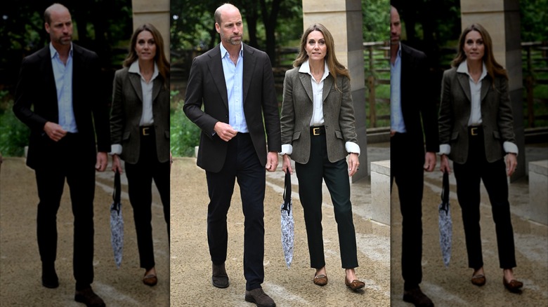 Prince William and Princess Catherine standing side-by-side