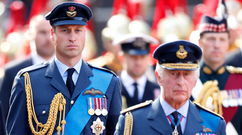 Prince William and King Charles