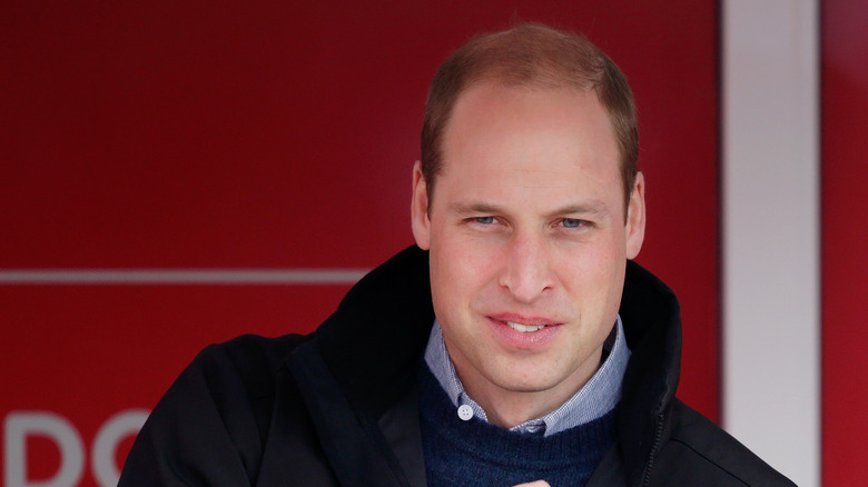 Prince William smiling