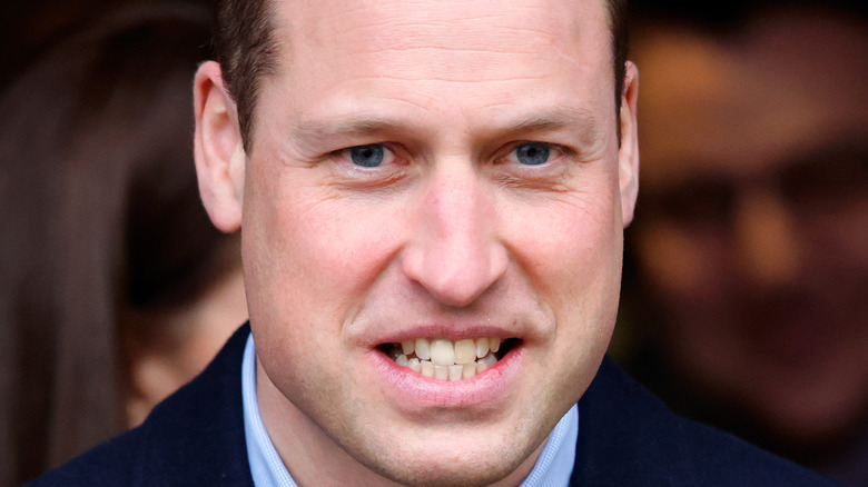 Prince William looking into camera