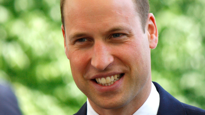 Prince William smiling