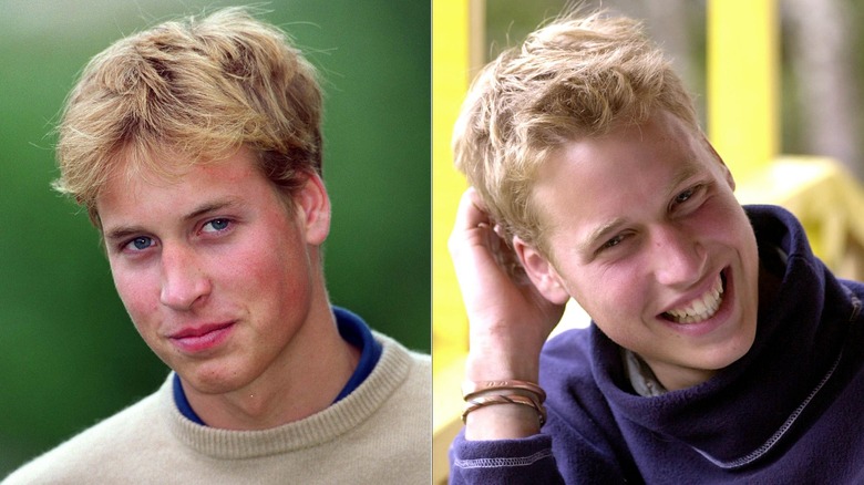 Prince William smiling at home (2000) / Prince William laughing in Chile (2000)