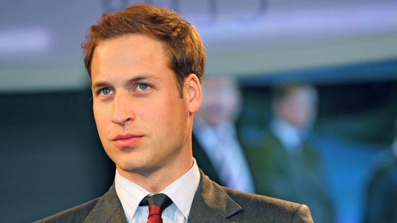 Prince William smiling at FA Cup Final (2007)