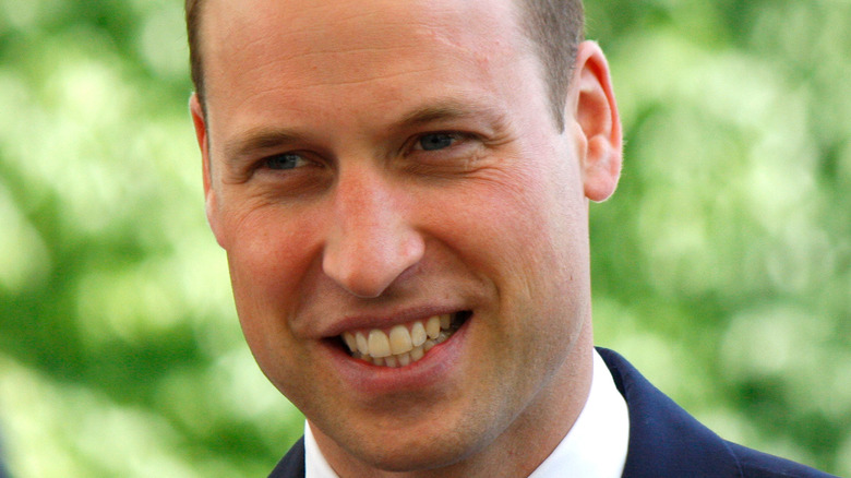 Prince William smiling