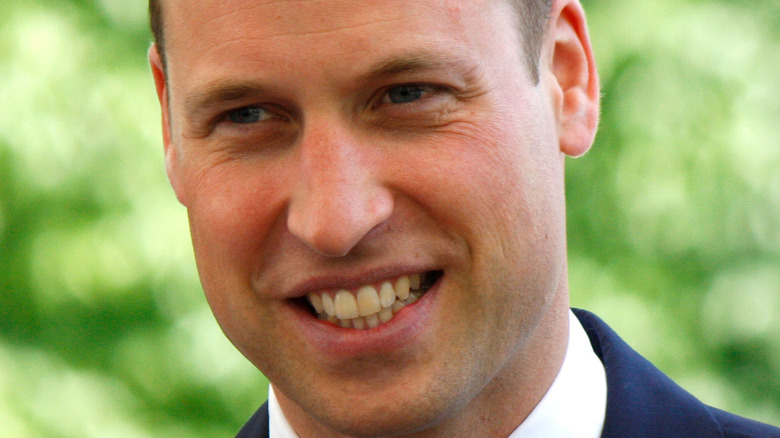 Prince William smiling