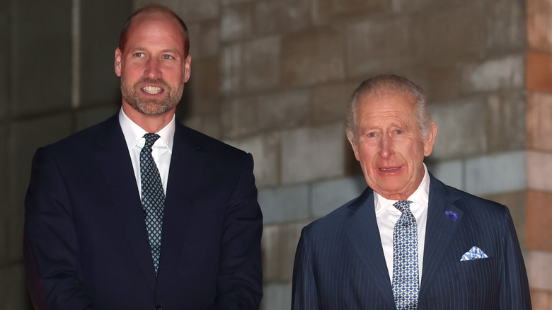 Prince William and King Charles at the October 2025 "Countdown to COP30" conference