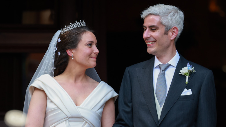 Princess Alexandra of Luxembourg, Nicolas Bagory wedding