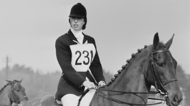 Anne Princess Royal at the Cookham horse trials 