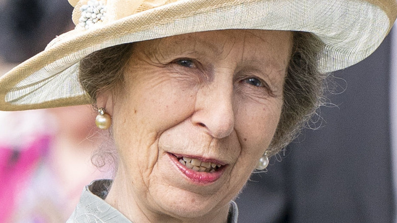 Princess Anne smiling at event