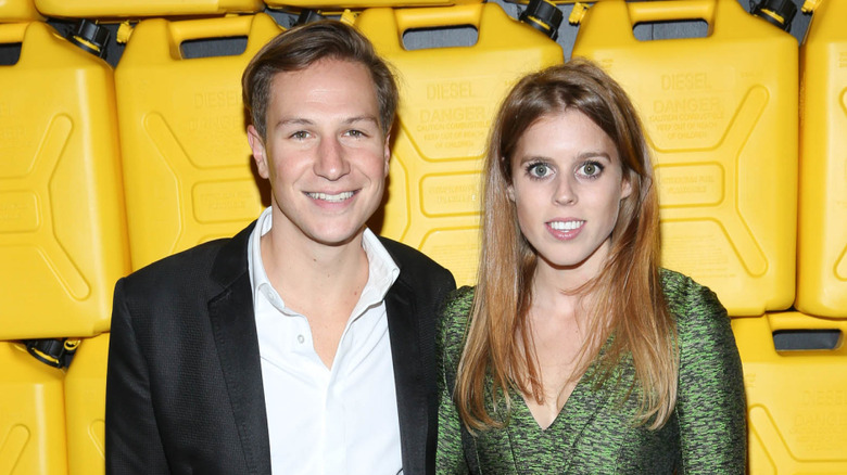 Dave Clark, Princess Beatrice, in New York City