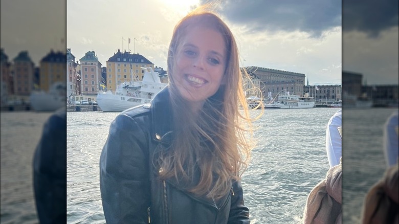 Princess Beatrice smiling