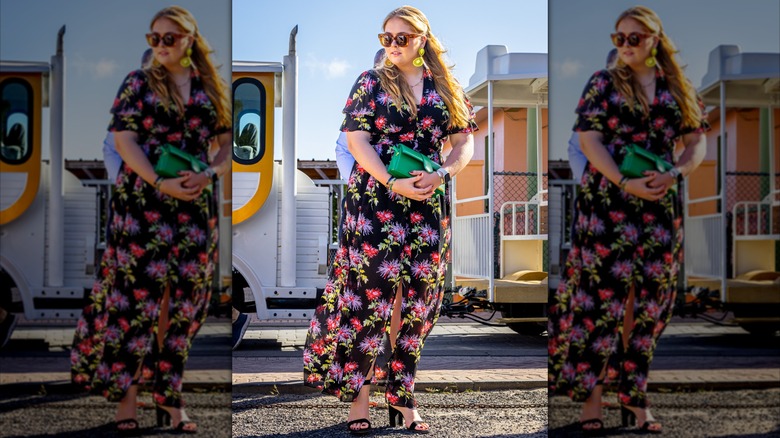 Princess Catharina-Amalia poses in dress