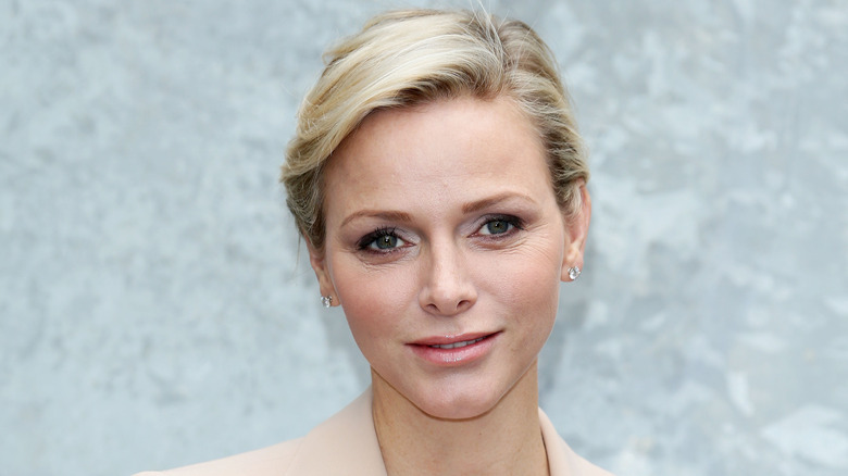 Princess Charlene smiling