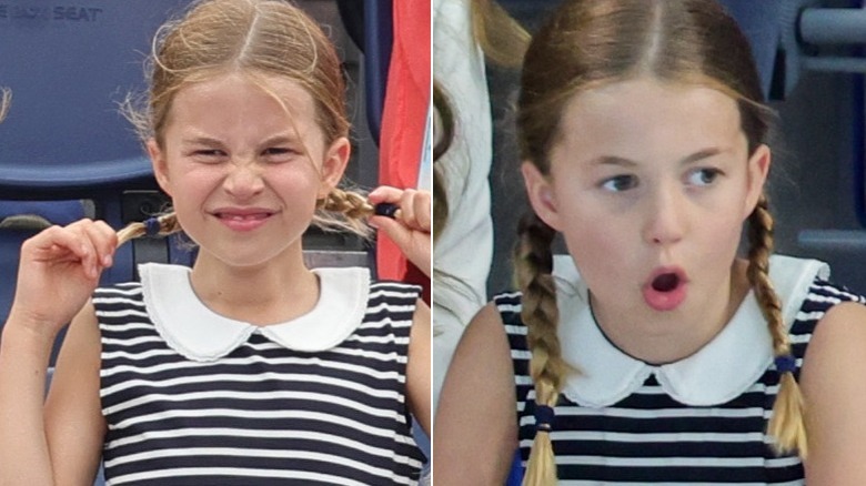 Princess Charlotte at the Commonwealth Games