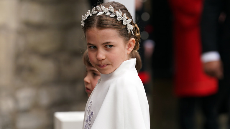 Princess Charlotte at King Charles' coronation