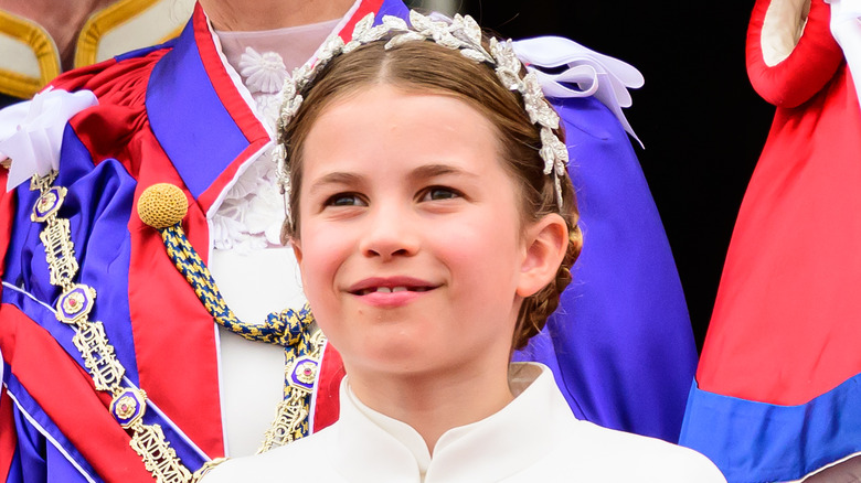 Princess Charlotte smiling