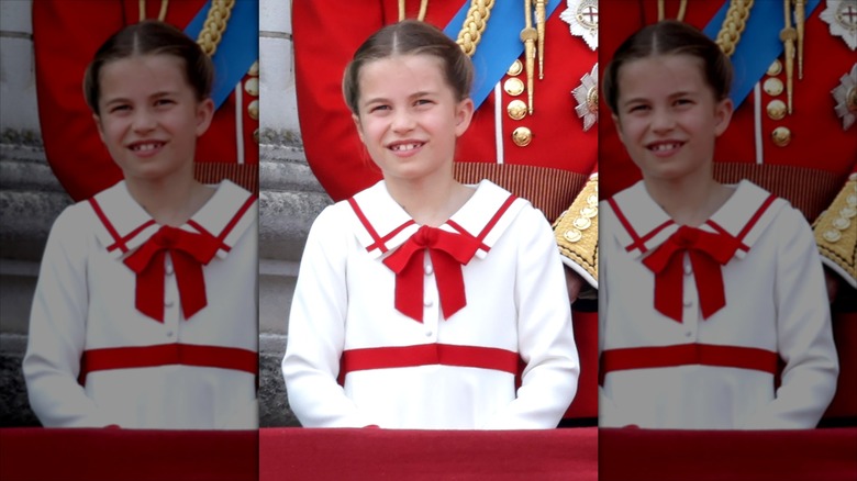 Princess Charlotte attending the 2023 Trooping the Colour parade