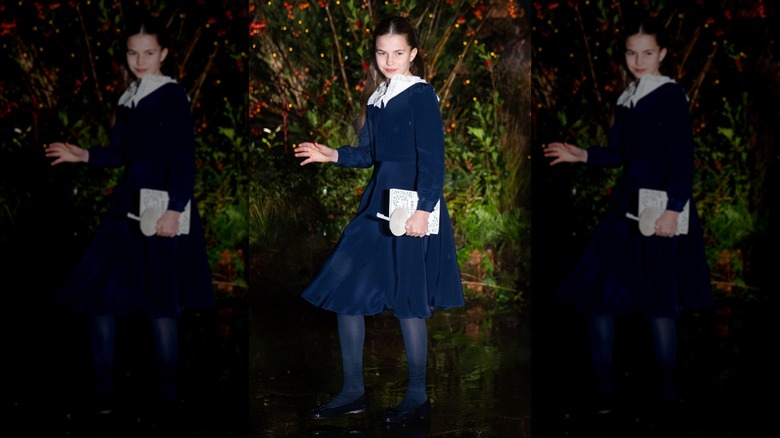 Princess Charlotte attending the 2025 Together at Christmas Carol Service