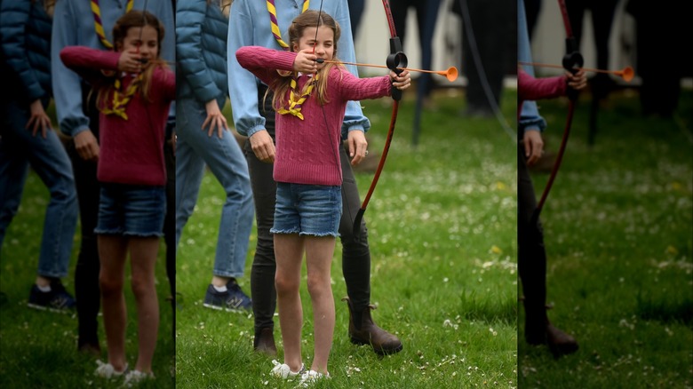 Princess Charlotte at 2023 Big Help Out event in Slough