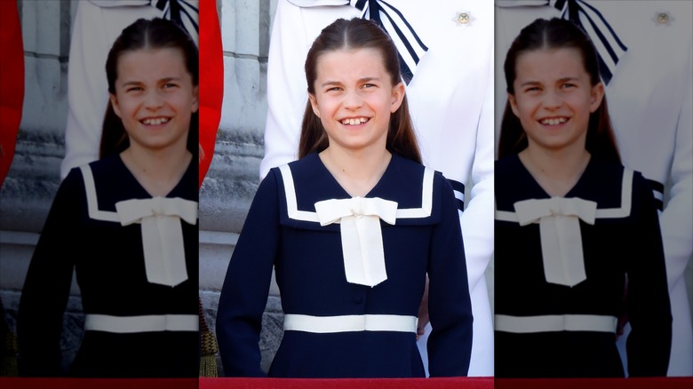 Princess Charlotte at the 2024 Trooping the Colour parade