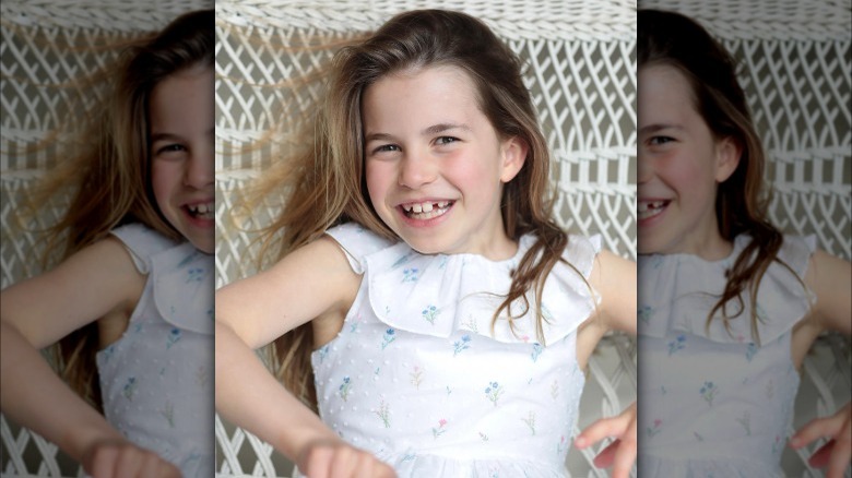 Princess Charlotte smiling